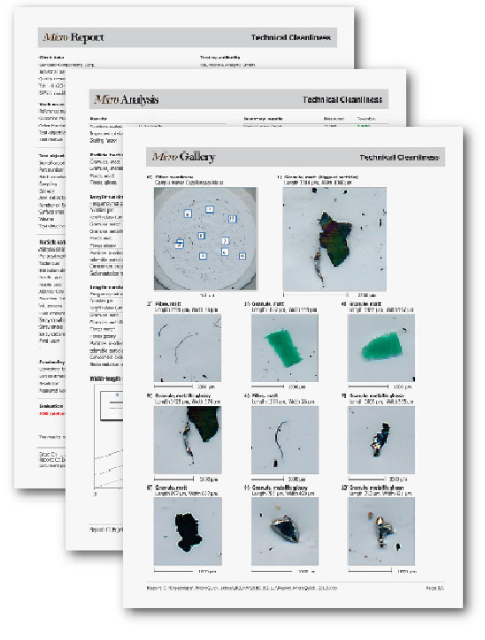 發動機清潔度檢測報告